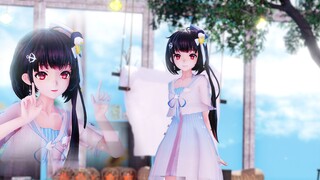 [Ling Yuan MMD/Little Fresh] Garam Laut Lemon Lin Yuan yousa - Kesedihanku terbuat dari air