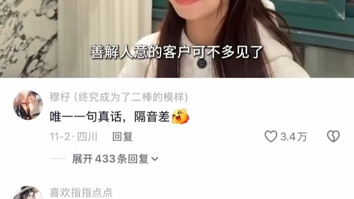 ประโยคเดียวที่เป็นความจริง: ฉนวนกันเสียงแย่มาก