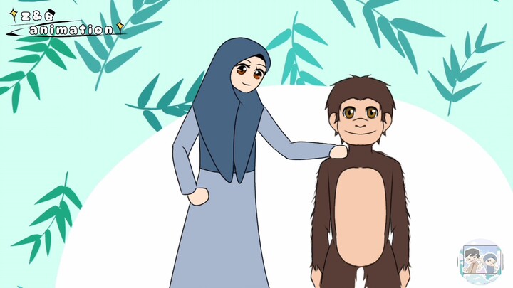 Monyet 🗿🗿🗿|| Urutan memotong kuku dalam Islam ✨ Part 2 // Animasi lucu animasi lokal
