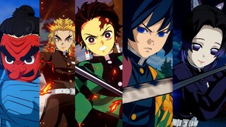 Demon Slayer Hinokami Chronicles - All Surges / Awakenings (4k 60fps) 鬼滅の刃：ヒノカミ血風譚