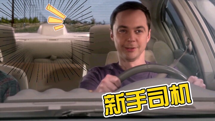 【TBBT】谢尔顿第一次开车飙上180码，被交警拦下后竟对交警说…