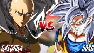 SAITAMA VS GOKU ALL FORMS (Anime War) FULL FIGHT HD
