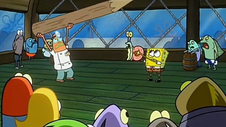 “This wood dust has some serious power” #SpongeBobSquarePants #Animation #Funny #IconicScene