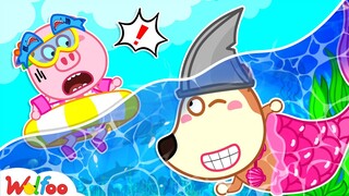 Lucy Becomes Baby Shark to Prank Friend! - Wolfoo Funny Stories for Kids 🤩 @WolfooCanadaKidsCartoon