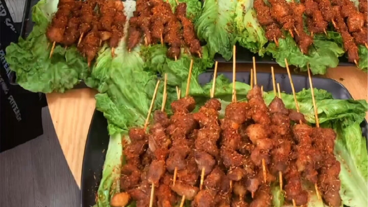 วิธีทำสะเต๊ะเนื้อแกะแบบบ้านๆ ขอบคุณเพื่อนๆ ทุกคนสำหรับกำลังใจนะคะ!