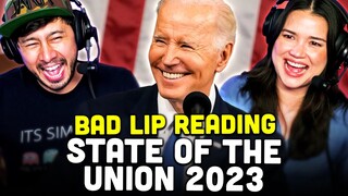 BAD LIP READING | State of the Union 2023 REACTION!