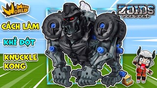 Phần 1: Cách làm ROBOT KHỈ ĐỘT ZOIDS KNUCKLE KONG trong mini world