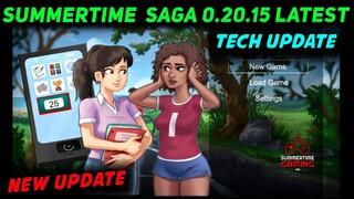 NEW PHONE UI & MAIN MENU IN SUMMERTIME SAGA TECH UPDATE 🔥 SUMMERTIME SAGA LATEST VERSION 0.20.15