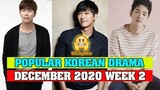 Popular Korean Drama December 2020 Week 2 | Smilepedia Kdrama Ratings Update