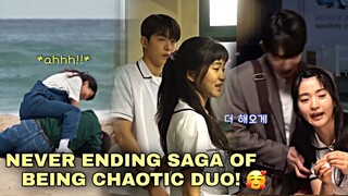 Nam Joo Hyuk and Kim Taeri being the most chaotic duo | Onscreen and Off-screen Cute Moments! (PT.2)