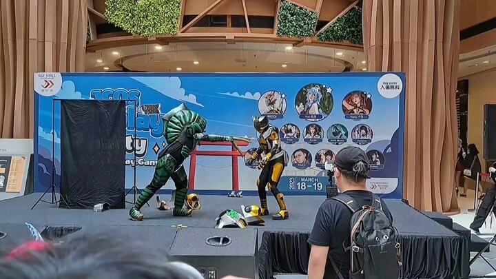 Hardcore CAST OFF!!! - Kamen Rider Hornet [THE BEE VS Zerg] Triển lãm COSPLAY Malaysia