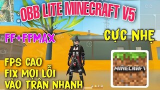 Fix Lag Free Fire Obb Minecraft Ob33 Lag Fix Config!V1.80.4 Ff Lite/V2.80.4 Ff Max Very Low Obb,