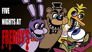 WORLDS MOST EMBARRASSING JUMPSCARE - Five Nights At Freddy's Night 4