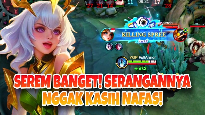 SEREM BANGET! EDITH NYA NGGAK KASIH NAFAS! - Mobile Legends