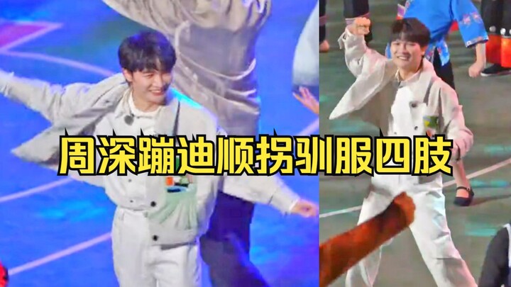 【Zhou Shen melompat, Miao Di Shun berbelok】 Lucu banget! Kucing berusaha keras menjinakkan empat kak