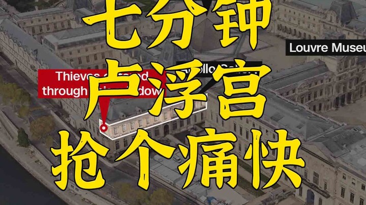 传说归传说：七分钟真能从卢浮宫抢走法国国宝？！