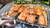 Ẩm Thực Việt . Rắn Nướng Siêu Cây Cấp Độ 10 Món Ăn Không Phải Ai Cũng Dám Ăn