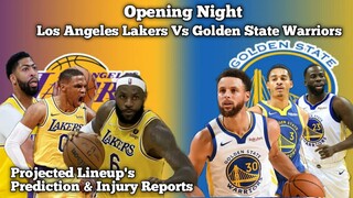 Golden State Warriors Vs Los Angeles Lakers | Comparison , Odds Prediction