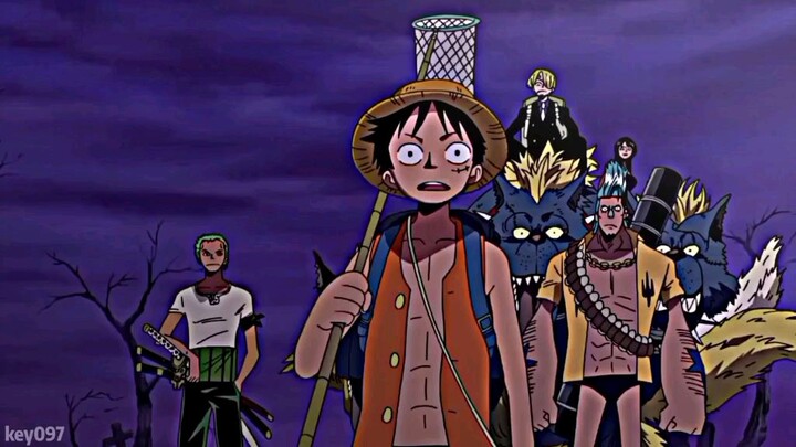 Luffy gak tau kalo itu zombie