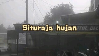 perjalanan mudik ke Sumedang di guyur hujan