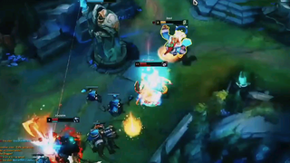 Pha giao tranh mang tầm cỡ thế giới trong game LMHT