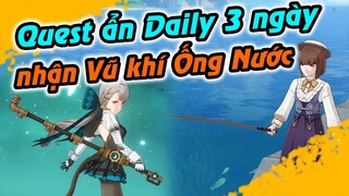 GI 4.0 | Quest ẩn Câu cá daily 3 ngày và cách nhận vũ khí Ống nước Fontaine