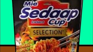 Makan mie sedaap Korea ya 🤣🤣