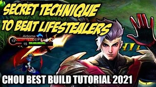 BINUGBOG KO SI YUZHONG AT ALUCARD | CHOU MOBILE LEGENDS TUTORIAL 2021