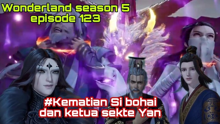 Kaisar iblis OP parah || wonderland season 5 episode 123 || cerita wan jie xian zong