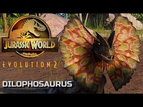5 Dilophosaurus vs 3 Pachyrhinosaurus - Jurassic World Evolution 2 (4K 60FPS)