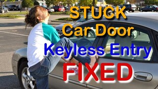 Stuck Car Door Keyless Entry FIXED Honda Civic 1999 EK Actuator Installation - DIY Weekend