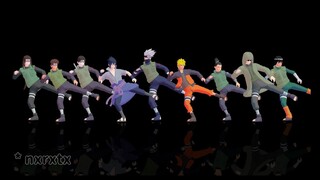 umbrella【NARUTO MMD】NARUTO*SASUKE*KIBA*SHINO*NEJI*LEE*SAI*SHIKAMARU*HINATA*SAKURA*KAKASHI