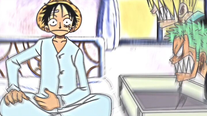 Bàn về tốc độ ăn cơm của Luffy