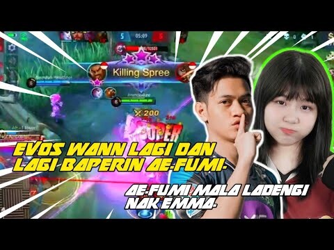 ROGER ANAK EMMA NIH BOS !!! ROGER WANN AUTO MVP JAGO PARAH GENDONG AE. FUMI DI RANK .