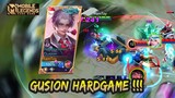 GUSION HARDGAME CARRY THE GAME | GUSION GAMEPLAY #112 | MOBILE LEGENDS BANG BANG