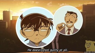 Mouri said that there's no detective taking credits to conan | detective Conan ep 1014