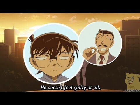Mouri said that there's no detective taking credits to conan | detective Conan ep 1014