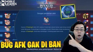 PAKAI BUG INI KALAU AFK GAK NGURANGI KREDIT SKOR DAN GAK DI BAN! BYE-BYE PLAYER NGETROLL!