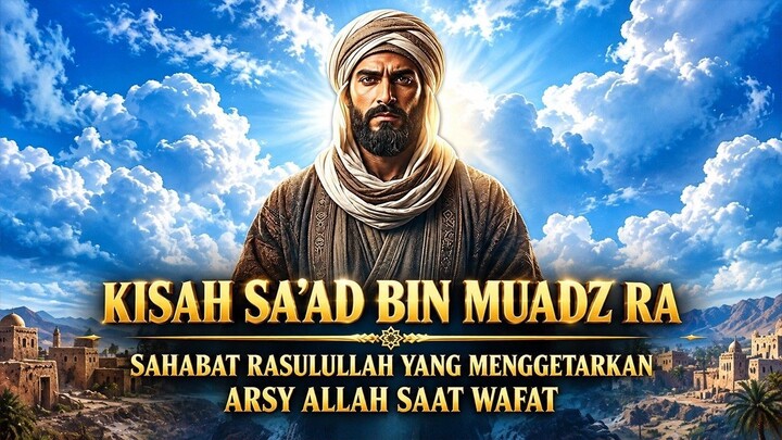 Kisah Sa'ad bin Muadz RA‼️Sahabat Rasulullah yang Membuat Arsy Allah Bergetar Sa