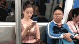 Taking the subway—do you also defuse awkwardness this way?