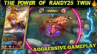 FANNY AGGRESSIVE GAMEPLAY | Auto Maniac? | FASTHAND GAMEPLAY | MLBB