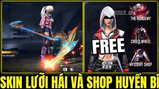 Free Fire - Bất Ngờ Về Skin Lưỡi Hái Sự Kiện Tết Cực Đẹp, Shop Huyền Bí Mới Và Gói Đồ Free Cực Đẹp