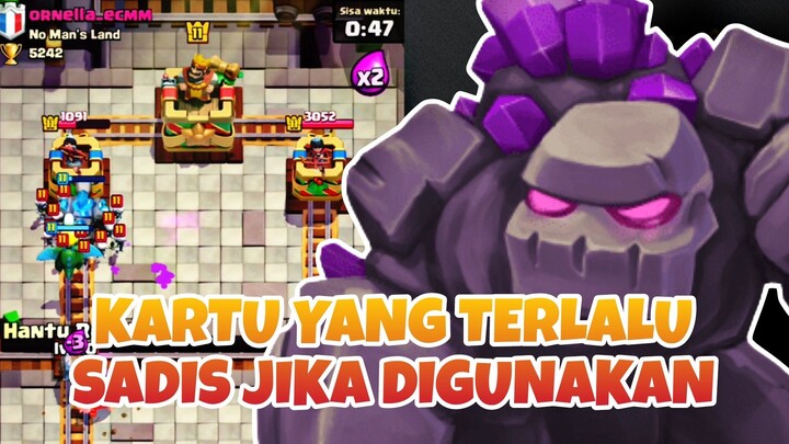 KARTU YANG TERLALU SADIS KALAU DIGUNAKAN - Clash Royale