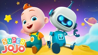 Freeze Dance Song | I am a Robot | Sing Along | Dance with JoJo | Playtime with Friends