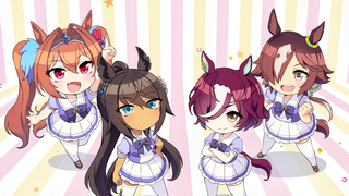 【2022年秋】赛马娘四格 新作动画「umayuru」制作决定PV【MCE汉化组】