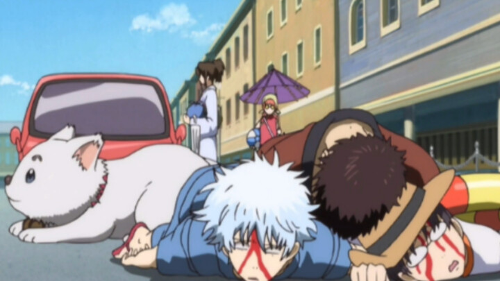 [Gintama famous scene] Take a taxi in a company-specific cultural way