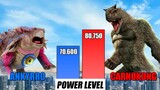 Kaiju + Dinos Monsters Fusion Power Comparison | SPORE