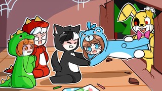 Mèo Simmy Thoát Khỏi Tiệc Ngủ Vào Lúc 3 Giờ Sáng Trong Minecraft