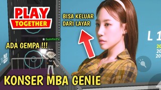 KONSER GENIE DI PLAY TOGETHER DAN ADA GEMPA GUYS