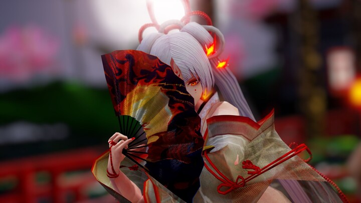 [Onmyoji MMD] -Shiranui-Ini juga ikut menari-